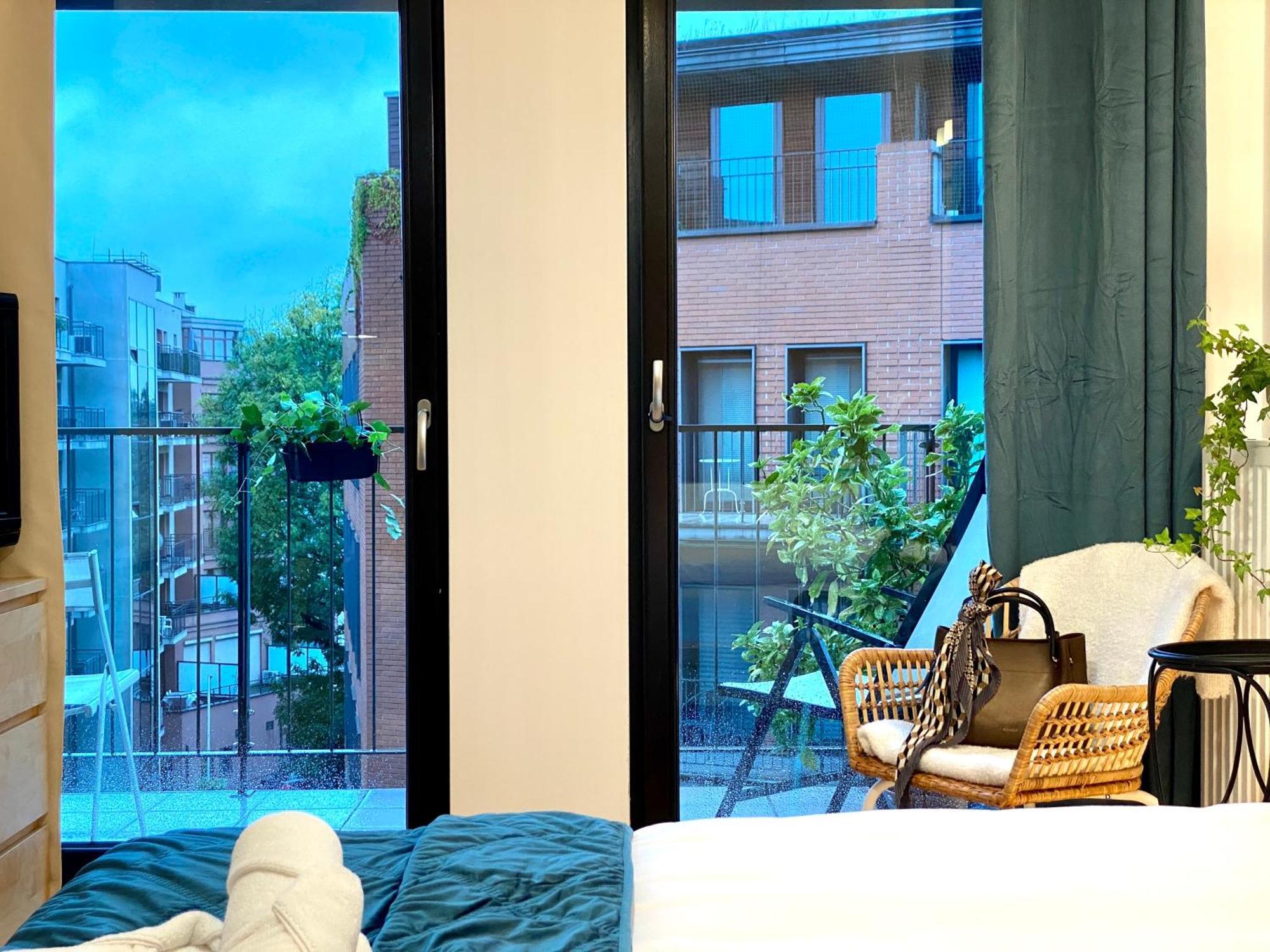 Angel Mint Apartment - Free Parking - Balcony Краків Екстер'єр фото